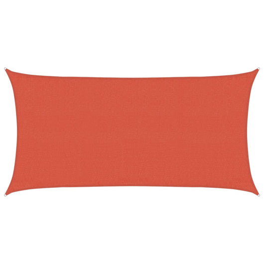 Vela Parasole 160 g/m² Terracotta 3x6 m in HDPE