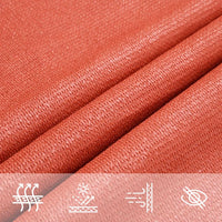 Vela Parasole 160 g/m² Terracotta 3x6 m in HDPE 311350