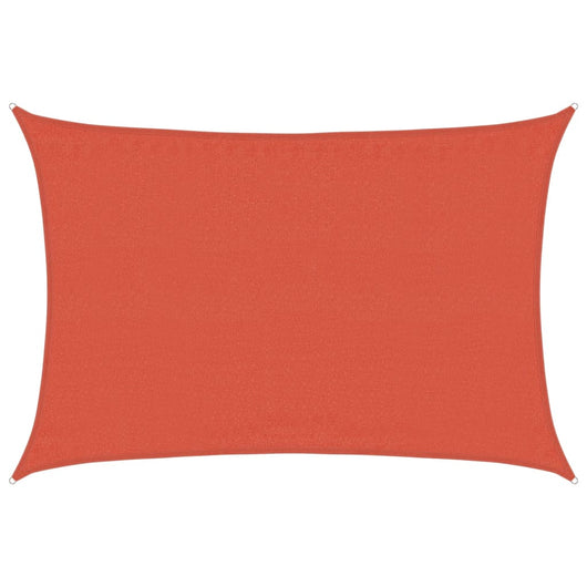 Vela Parasole 160 g/m² Rettangolare Terracotta 3,5x4,5 m HDPE 311351
