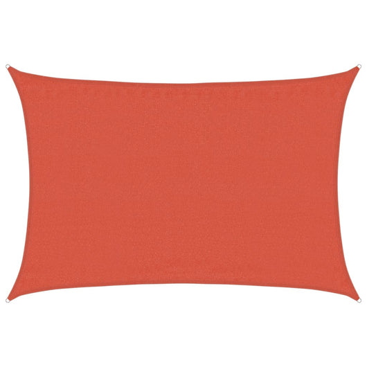 Vela Parasole 160 g/m² Rettangolare Terracotta 3,5x5 m HDPE 311352