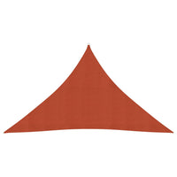 Vela in tessuto per ombrellone 160 g/m² HDPE 3,5 x 3,5 x 4,9 m terracotta 02_0009345