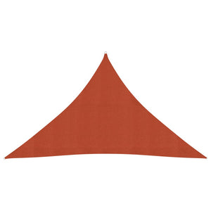 Vela in tessuto per ombrellone 160 g/m² HDPE 3,5 x 3,5 x 4,9 m terracotta 02_0009345