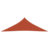 Vela in tessuto per ombrellone 160 g/m² HDPE 3,5 x 3,5 x 4,9 m terracotta 02_0009345