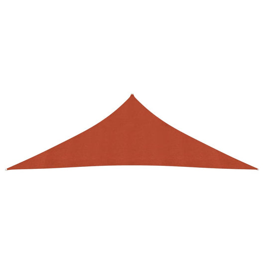 Vela in tessuto per ombrellone 160 g/m² HDPE 3,5 x 3,5 x 4,9 m terracotta 02_0009345