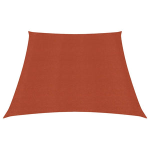 Vela ombreggiante 160 g/m² 3/4 x 2 m HDPE terracotta 02_0009346