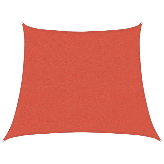 Vela Parasole 160 g/m² Trapezio Terracotta 3/4x3 m in HDPE 311379