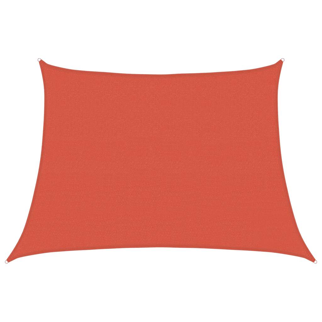 Vela Parasole 160 g/m² Trapezio Terracotta 4/5x3 m in HDPE 311380