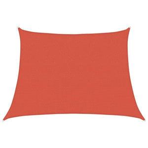 Vela Parasole 160 g/m² Trapezio Terracotta 4/5x3 m in HDPE 311380
