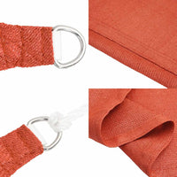 Vela Parasole 160 g/m² Trapezio Terracotta 4/5x3 m in HDPE 311380