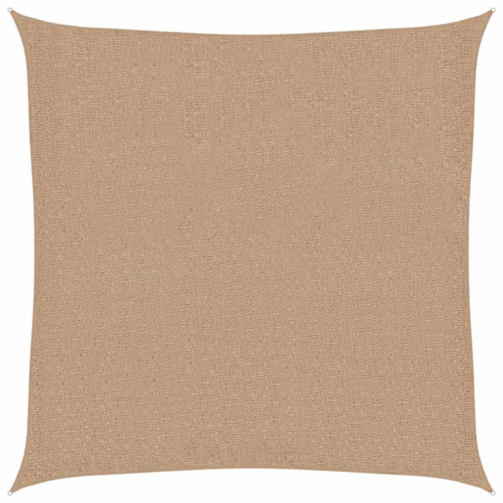 Vela Parasole 160 g/m² Grigio Talpa 6x6 m in HDPE 311389