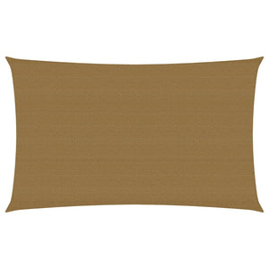 Vela in tessuto per ombrellone 160 g/m² 2 x 4,5 m HDPE tortora 02_0009303