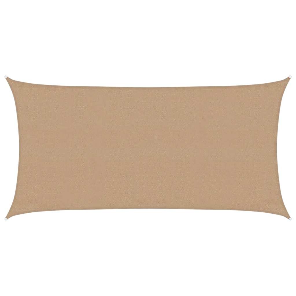 Vela Parasole 160 g/m² Tortora 3x6 m in HDPE 311405