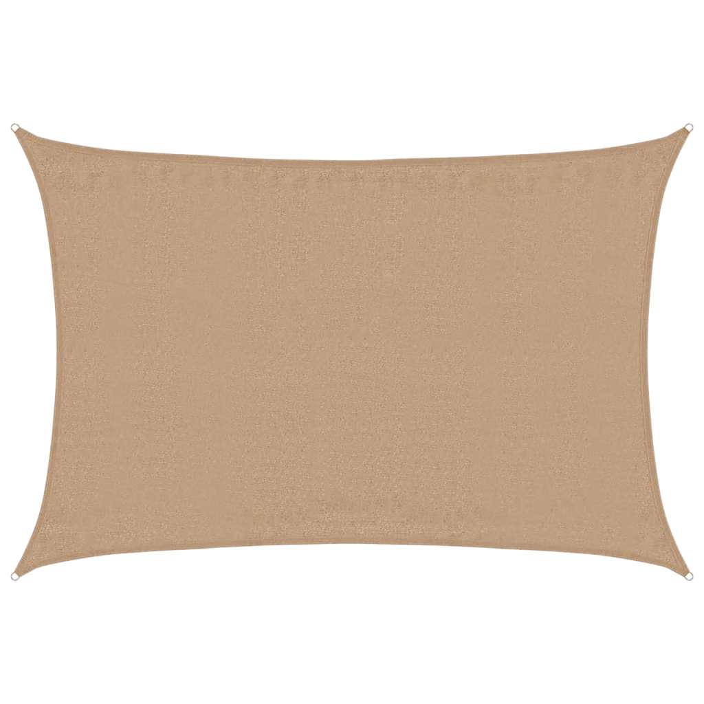 Vela Parasole 160 g/m² Grigio Talpa 3,5x4,5 m in HDPE 311406