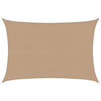 Vela Parasole 160 g/m² Tortora 5x7 m in HDPE 311412