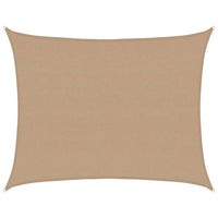 Vela Parasole 160 g/mÂ² Tortora 6x7 m in HDPE