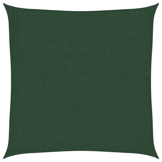 Vela Parasole 160 g/mÂ² Verde Scuro 2,5x2,5 m in HDPE