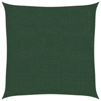Vela Parasole 160 g/m² Verde Scuro 2,5x2,5 m in HDPE 311438