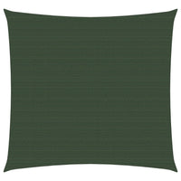 Vela ombreggiante 160 g/m² verde scuro 2,5 x 2,5 m HDPE 02_0009405