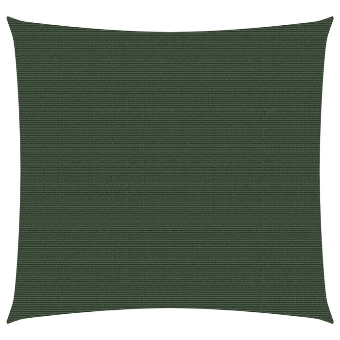 Vela ombreggiante 160 g/m² verde scuro 2,5 x 2,5 m HDPE 02_0009405