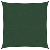 Vela Parasole 160 g/m² Verde Scuro 3x3 m in HDPE