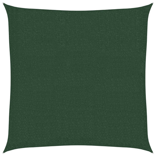 Vela Parasole 160 g/m² Verde Scuro 3x3 m in HDPE