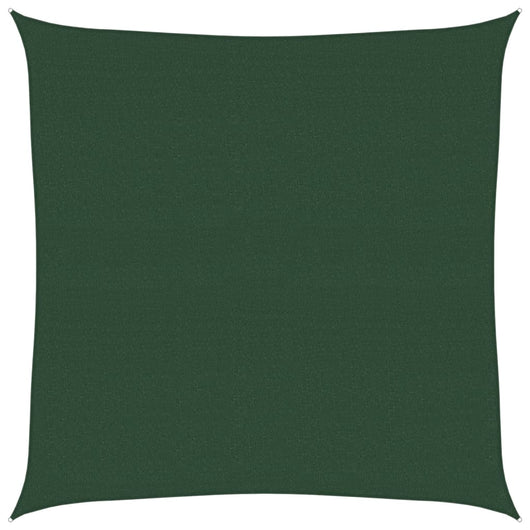 Vela Parasole 160 g/m² Verde Scuro 4x4 m in HDPE 311441