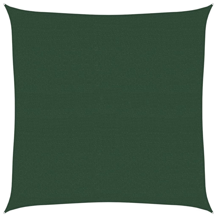 Vela Parasole 160 g/m² Verde Scuro 4x4 m in HDPE 311441
