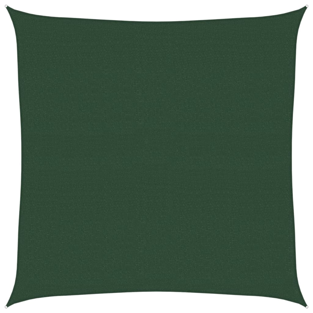 Vela Parasole 160 g/mÂ² Verde Scuro 4x4 m in HDPE