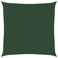 Vela Parasole 160 g/mÂ² Verde Scuro 4x4 m in HDPE