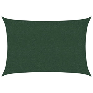 Vela Parasole 160 g/m² Verde Scuro 2x3 m in HDPE 311447