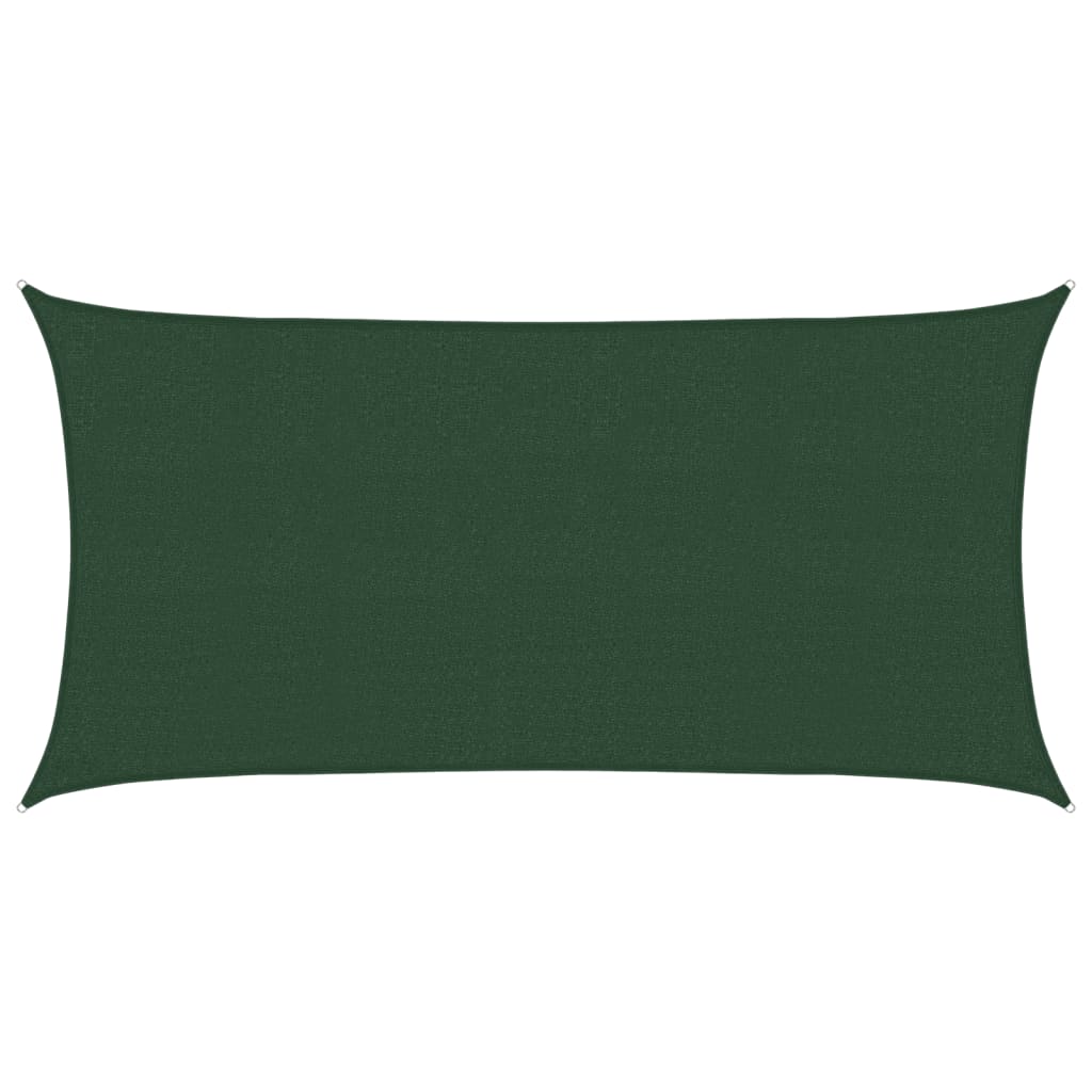 Vela Parasole 160 g/m² Verde Scuro 2x3,5 m in HDPE 311448