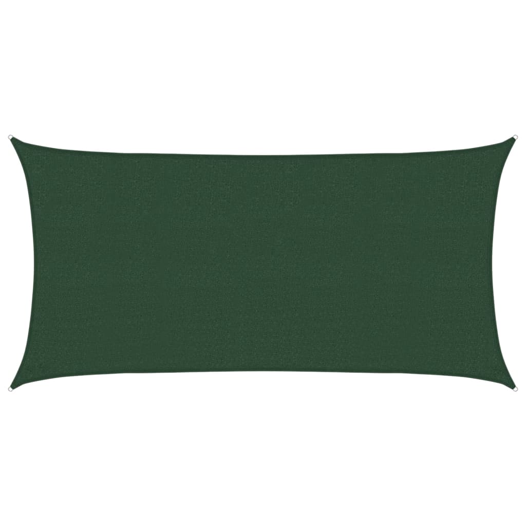 Vela Parasole 160 g/mÂ² Verde Scuro 2x4 m in HDPE cod mxl 19880