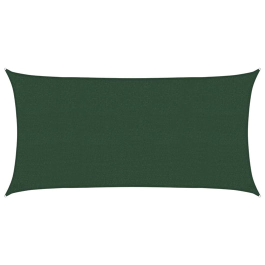 Vela Parasole 160 g/mÂ² Verde Scuro 2x4 m in HDPE cod mxl 19880
