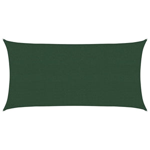 Vela Parasole 160 g/m² Verde Scuro 2x4 m in HDPE 311449