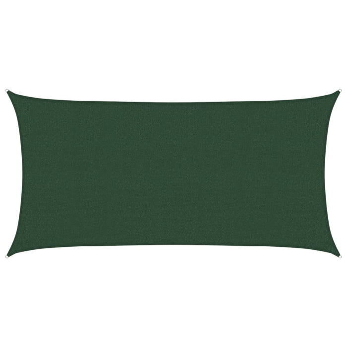 Vela Parasole 160 g/m² Verde Scuro 2x4 m in HDPE 311449