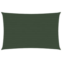 Vela in tessuto per ombrellone 160 g/m² HDPE 2 x 4,5 m verde scuro 02_0009413