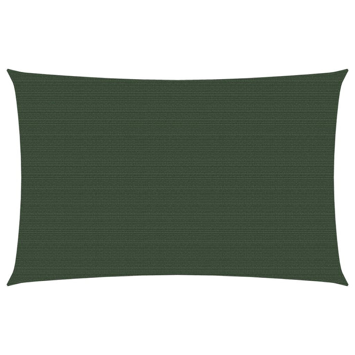 Vela in tessuto per ombrellone 160 g/m² HDPE 2 x 4,5 m verde scuro 02_0009413