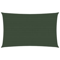 Vela in tessuto per ombrellone 160 g/m² verde scuro 2 x 5 m HDPE 02_0009414