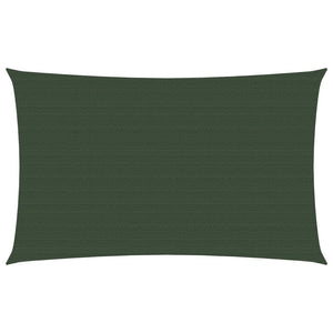 Vela in tessuto per ombrellone 160 g/m² verde scuro 2 x 5 m HDPE 02_0009414