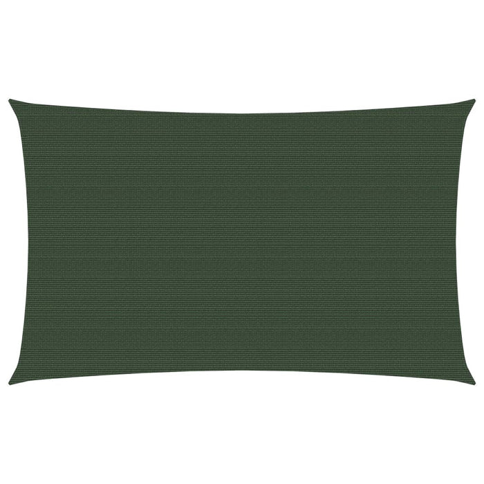 Vela in tessuto per ombrellone 160 g/m² verde scuro 2 x 5 m HDPE 02_0009414