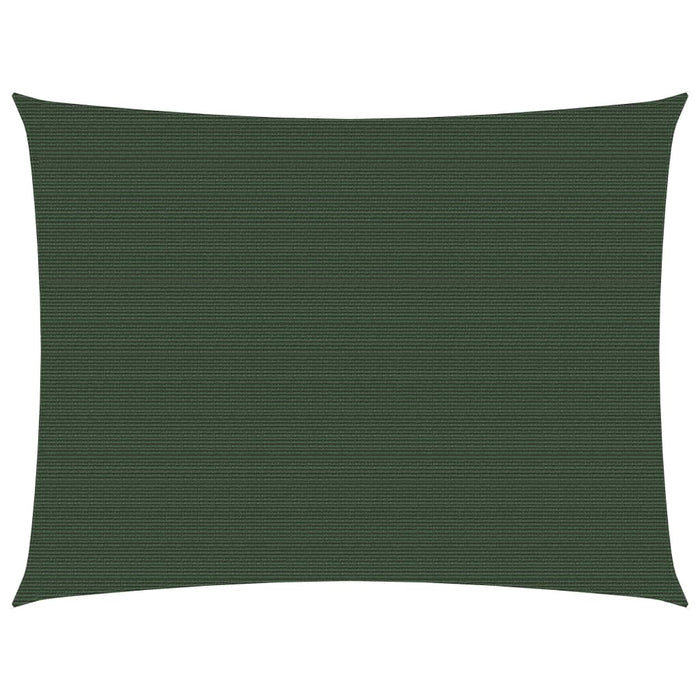 Vela ombreggiante 160 g/m² verde scuro 2,5 x 3 m HDPE 02_0009407