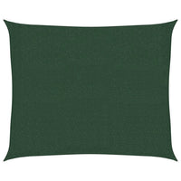 Vela Parasole 160 g/m² Verde Scuro 2,5x3 m in HDPE 311452