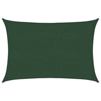 Vela Parasole 160 g/m² Verde Scuro 2,5x3,5 m in HDPE 311453
