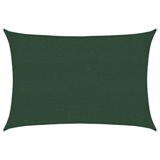 Vela Parasole 160 g/m² Verde Scuro 2,5x3,5 m in HDPE 311453