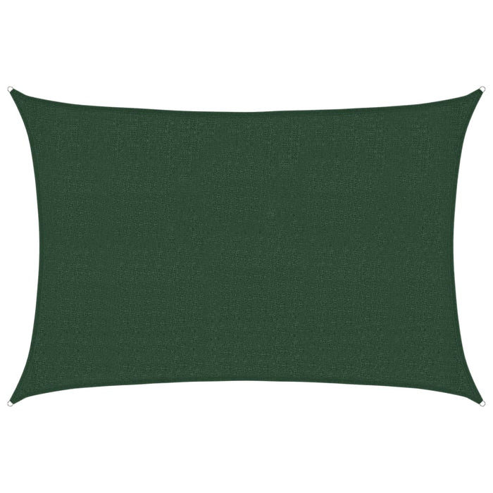Vela Parasole 160 g/m² Verde Scuro 2,5x4 m in HDPE 311454