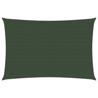 Vela in tessuto per ombrellone 160 g/m² HDPE 2,5 x 4 m verde scuro 02_0009409