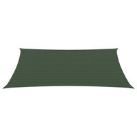 Vela in tessuto per ombrellone 160 g/m² HDPE 2,5 x 4 m verde scuro 02_0009409