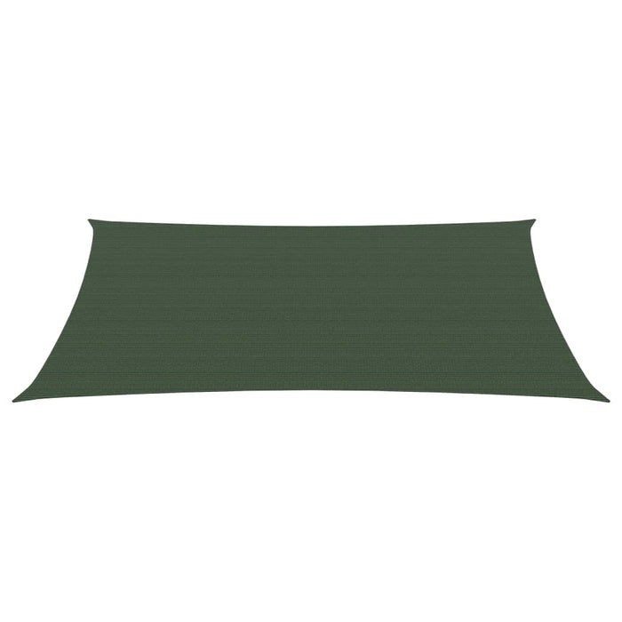 Vela ombreggiante 160 g/m² verde scuro 3 x 4 m HDPE 02_0009425