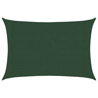 Vela Parasole 160 g/m² Verde Scuro 3x4,5 m in HDPE 311458