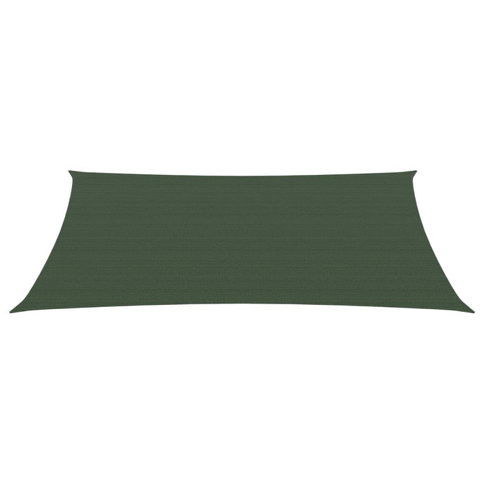 Vela in tessuto per ombrellone 160 g/m² verde scuro 3 x 4,5 m HDPE 02_0009426